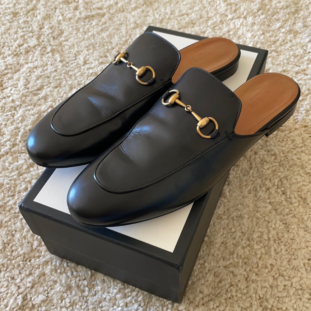 Gucci Princetown Mule Loafers Size 41.5